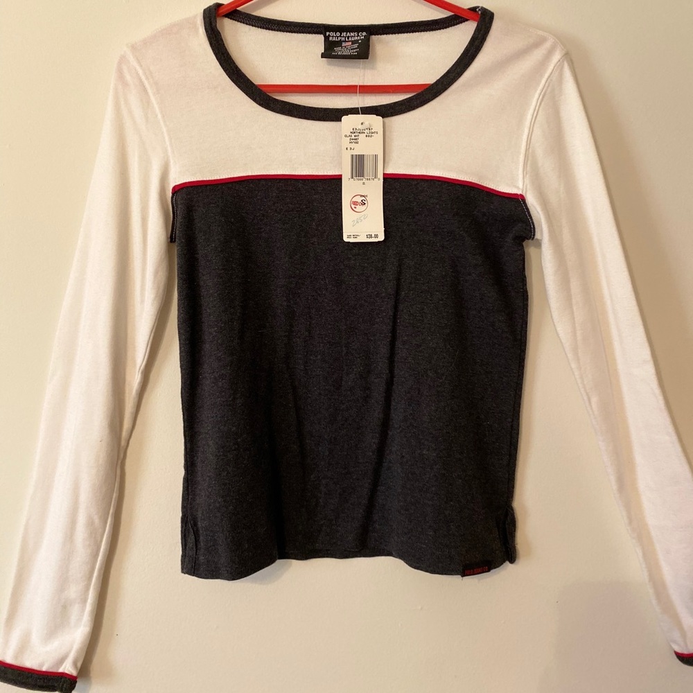 Long sleeve polo tshirt
